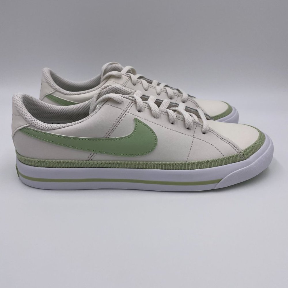 Nike Court Legacy White / Melon Womens Shoes - Picture 1 of 8